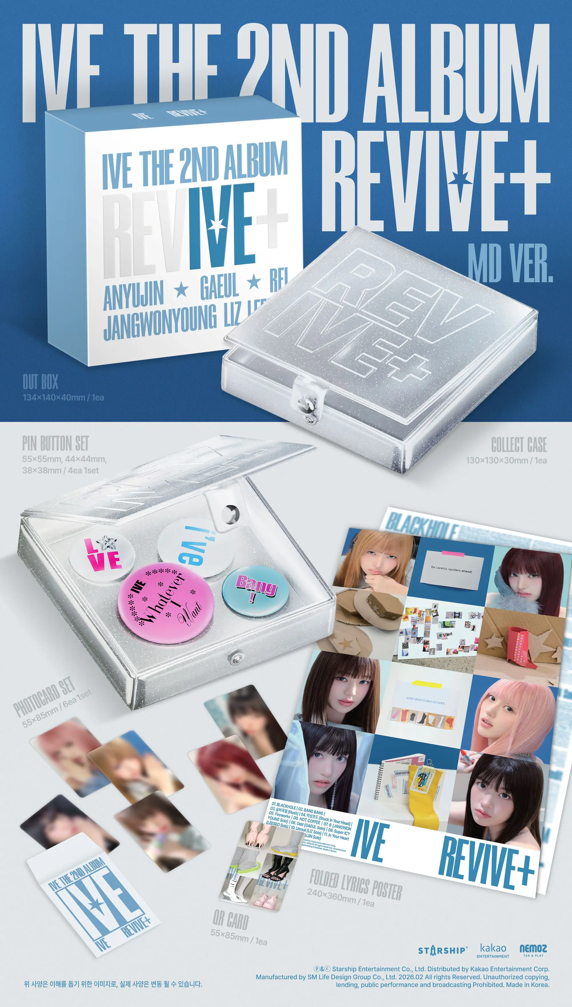 IVE - REVIVE+ (MD Ver) LIMITED EDITION